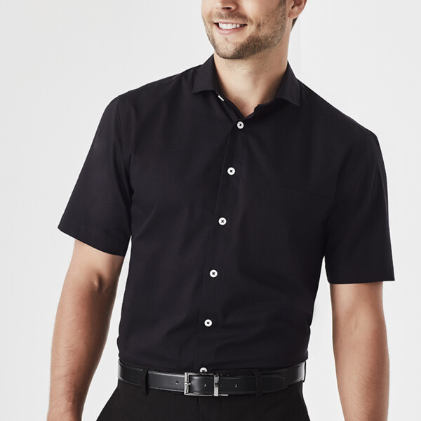 RS968MS Men's Charlie Classic Fit Short Sleeve Shirt Thumbnail