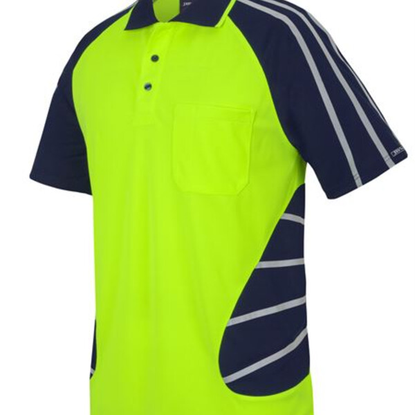 6HSSR JB's Street Spider Polo with Reflective Stripes Thumbnail