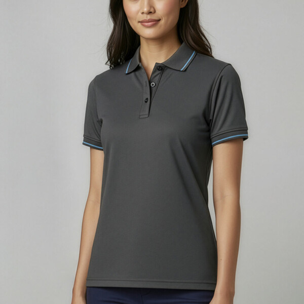 P226LS Jet Womens Short Sleeve Polo Thumbnail
