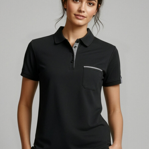 P305LS Edge Womens Short Sleeve Polo Thumbnail